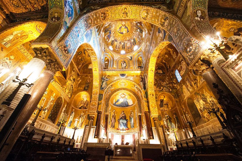 Palermo, the Royal Palace, Cappella Palatina